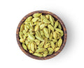 Bowl of whole green cardamom pods – single origin, small batch Sri Lankan spice
